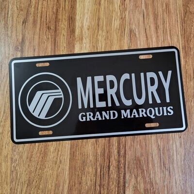 MERCURY GRAND MARQUIS PLATE