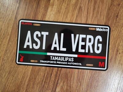 AST AL VERG PLATE