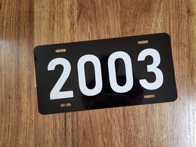 2003 PLATE