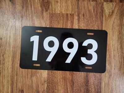 1993 PLATE