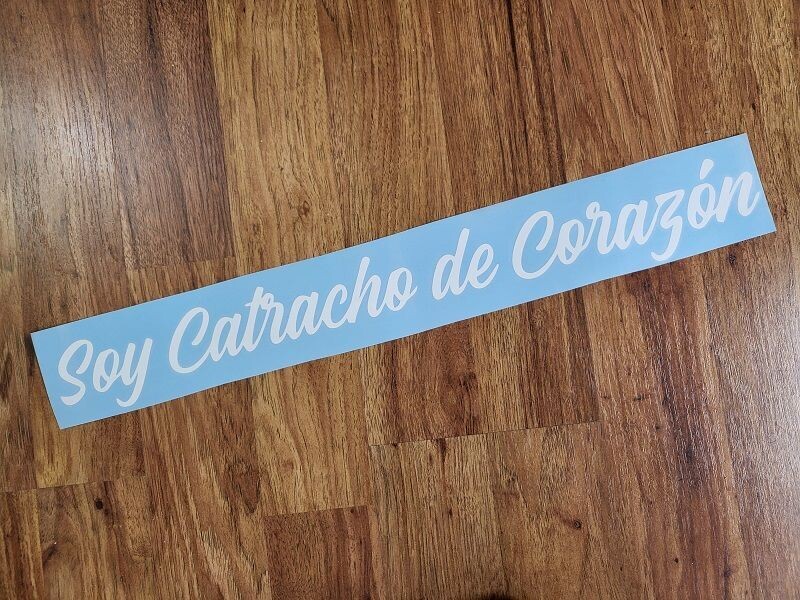 SOY CATRACHO DE CORAZON BANNER