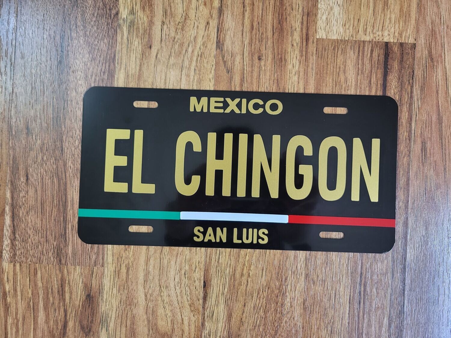 EL CHINGON MEXICO PLATE