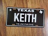 KEITH PLATE