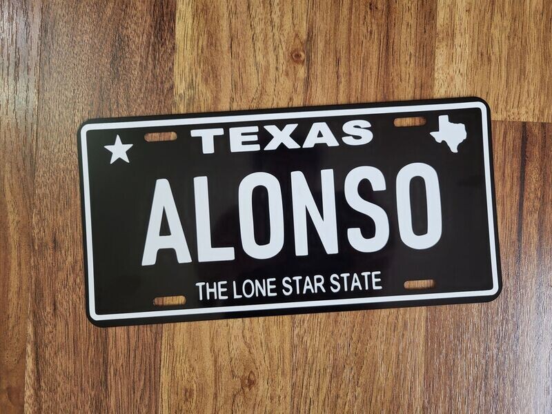 ALONSO PLATE