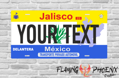JALISCO PLATE