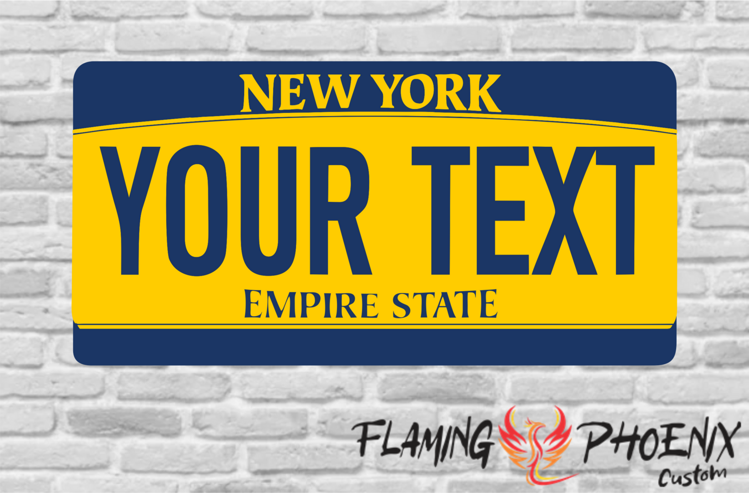 NEW YORK PLATE