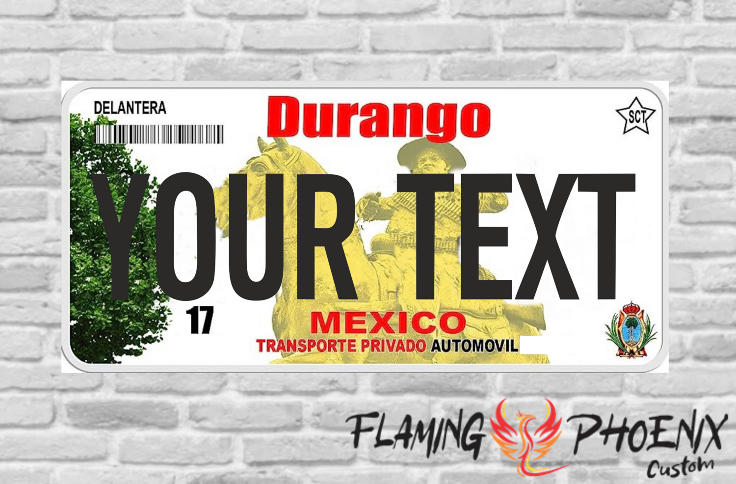 DURANGO PLATE
