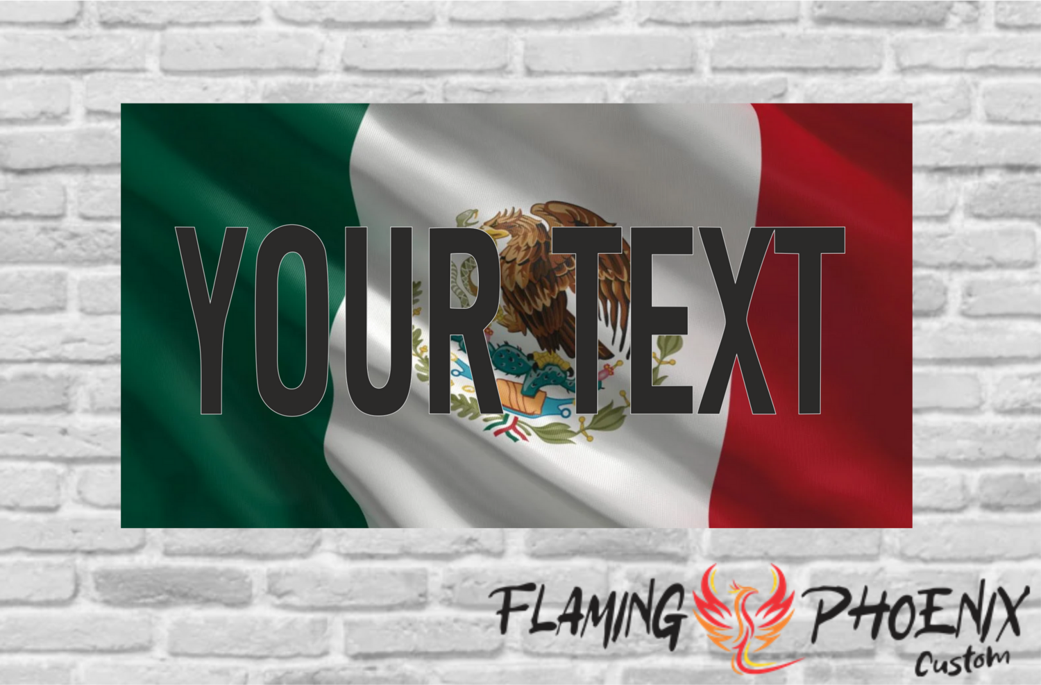 PRINTING MEXICO PLATE