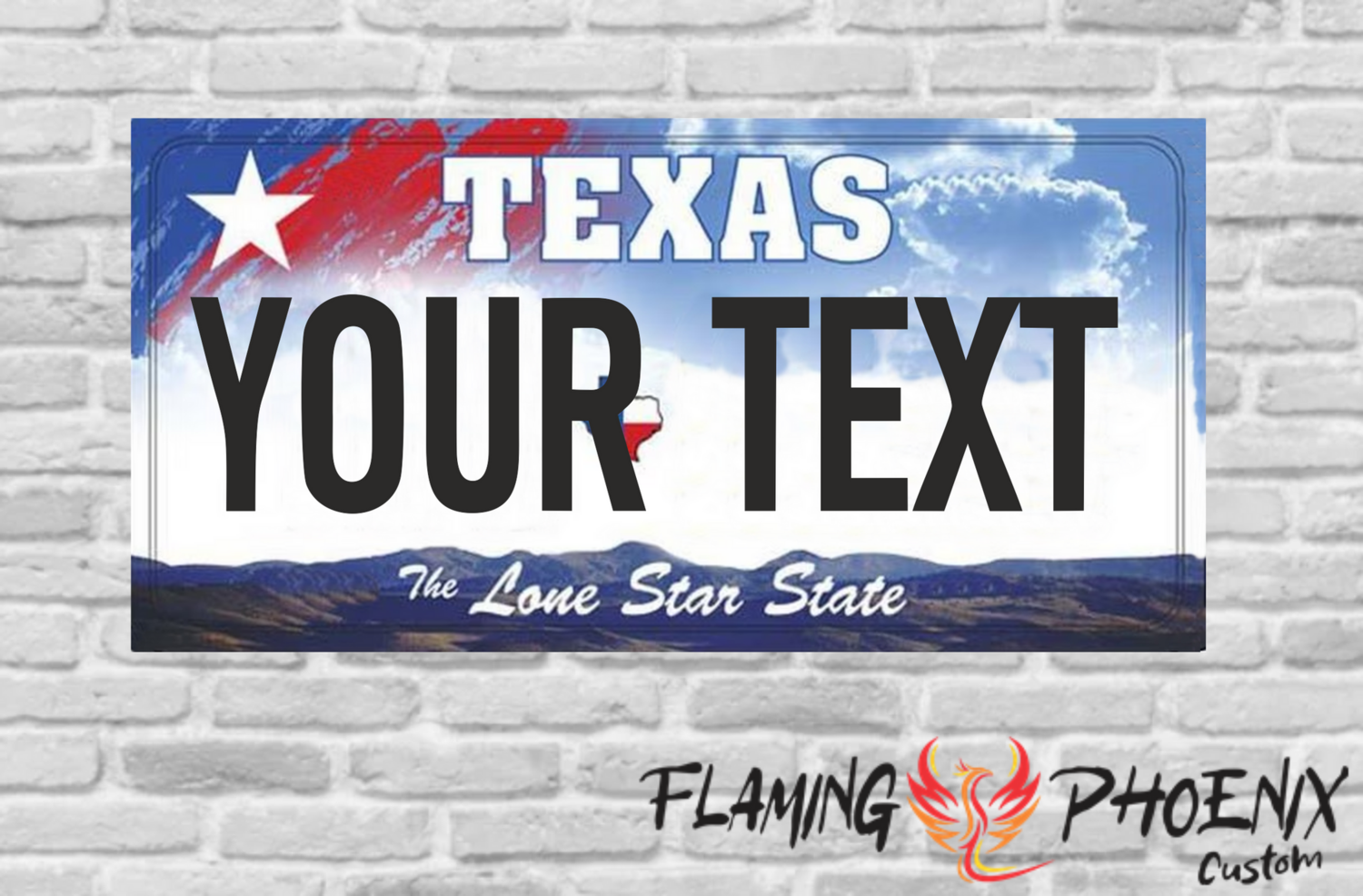 TEXAS SCENE PLATE