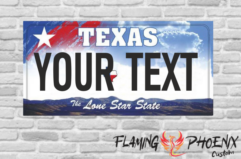 TEXAS SCENE PLATE