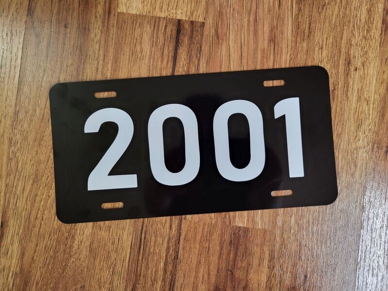 2001 PLATE