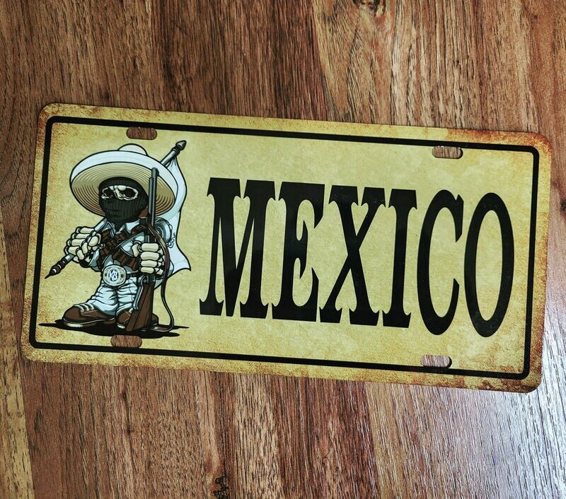BANDIT MEXICO PLATE