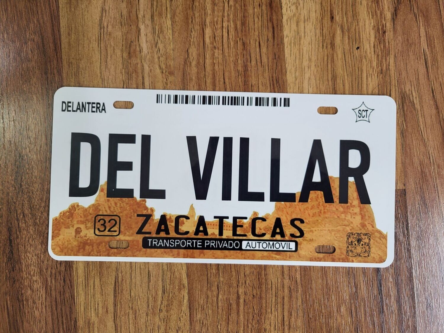 MONTEALVO PLATE
