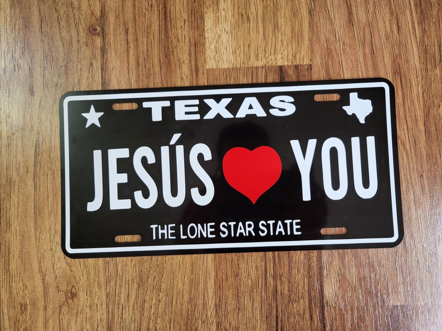 JESUS LOVE YOU PLATE