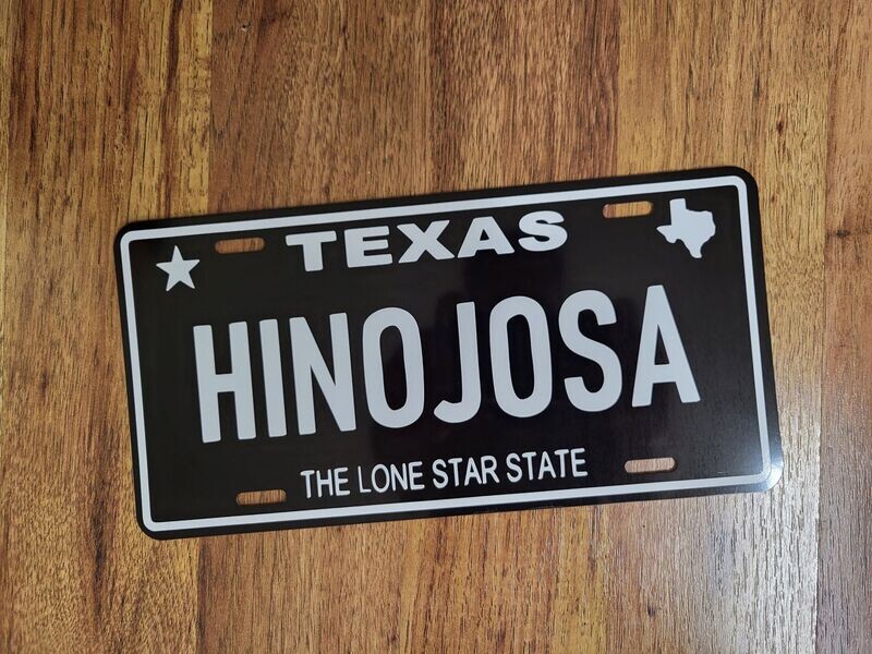 HINOJOSA PLATE