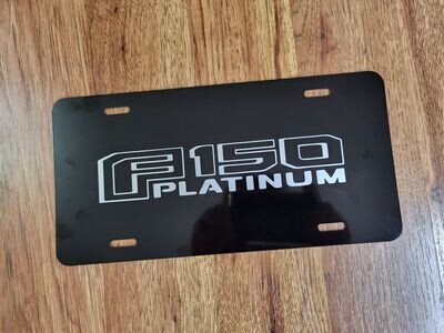 F 150 PLATINUM PLATE