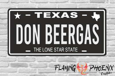 DON BEERGAS PLATE