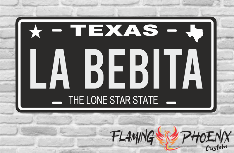 LA BEBITA PLATE