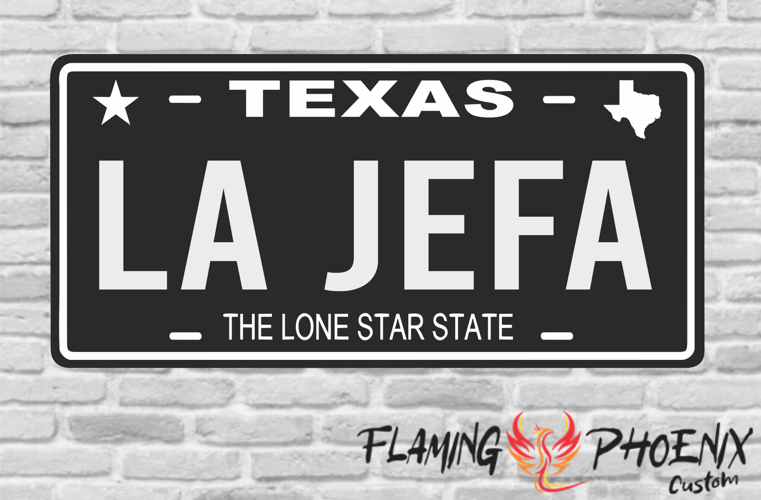 LA JEFA PLATE