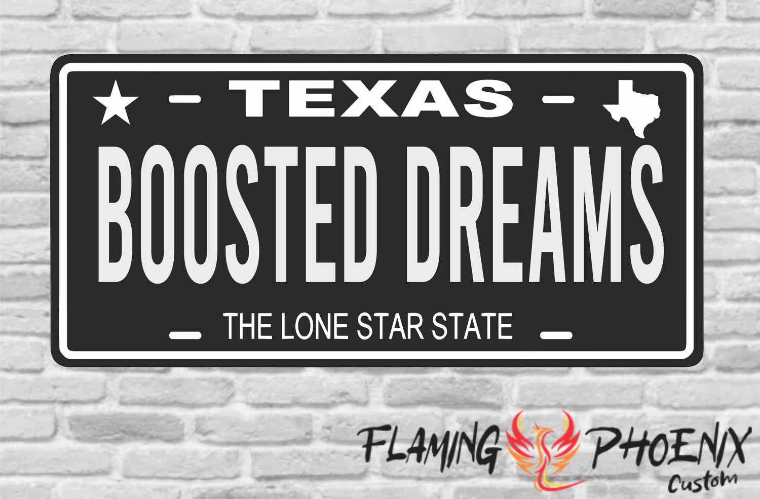 BOOSTED DREAMS PLATE