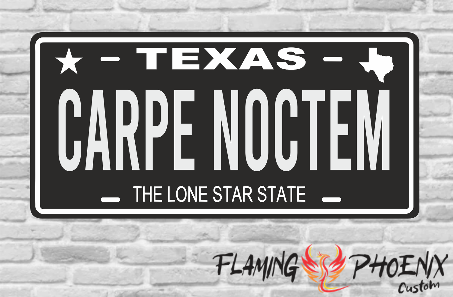 CARPE NOCTEM PLATE