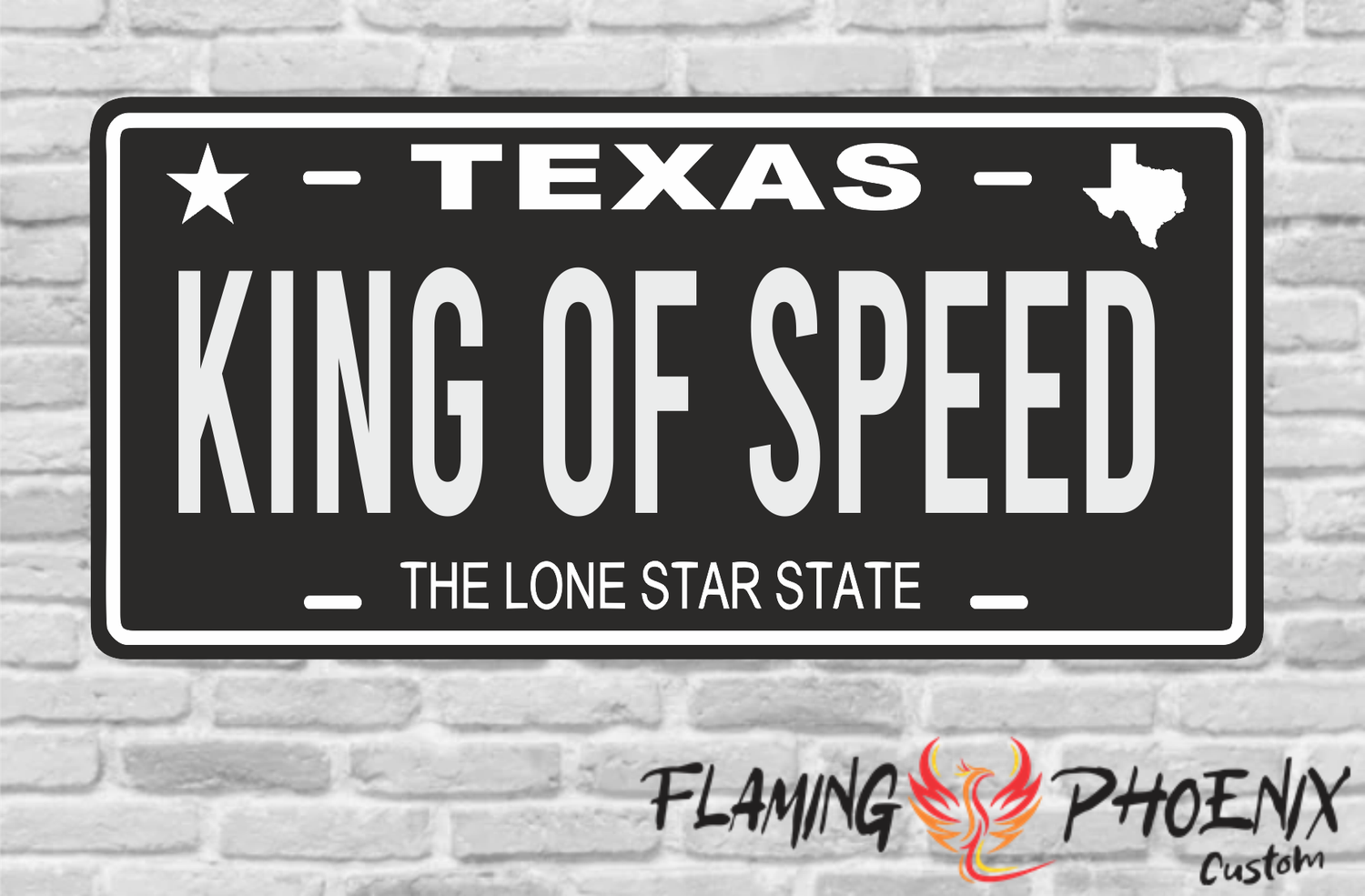 KING OF SPEED PLATE