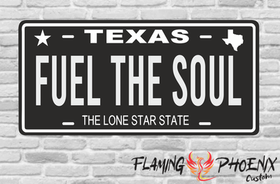 FUEL THE SOUL PLATE