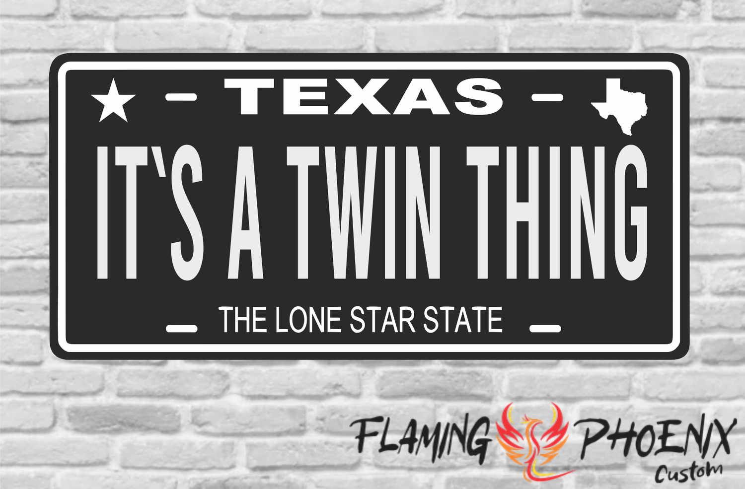 ITS A TWIN THING PLATE