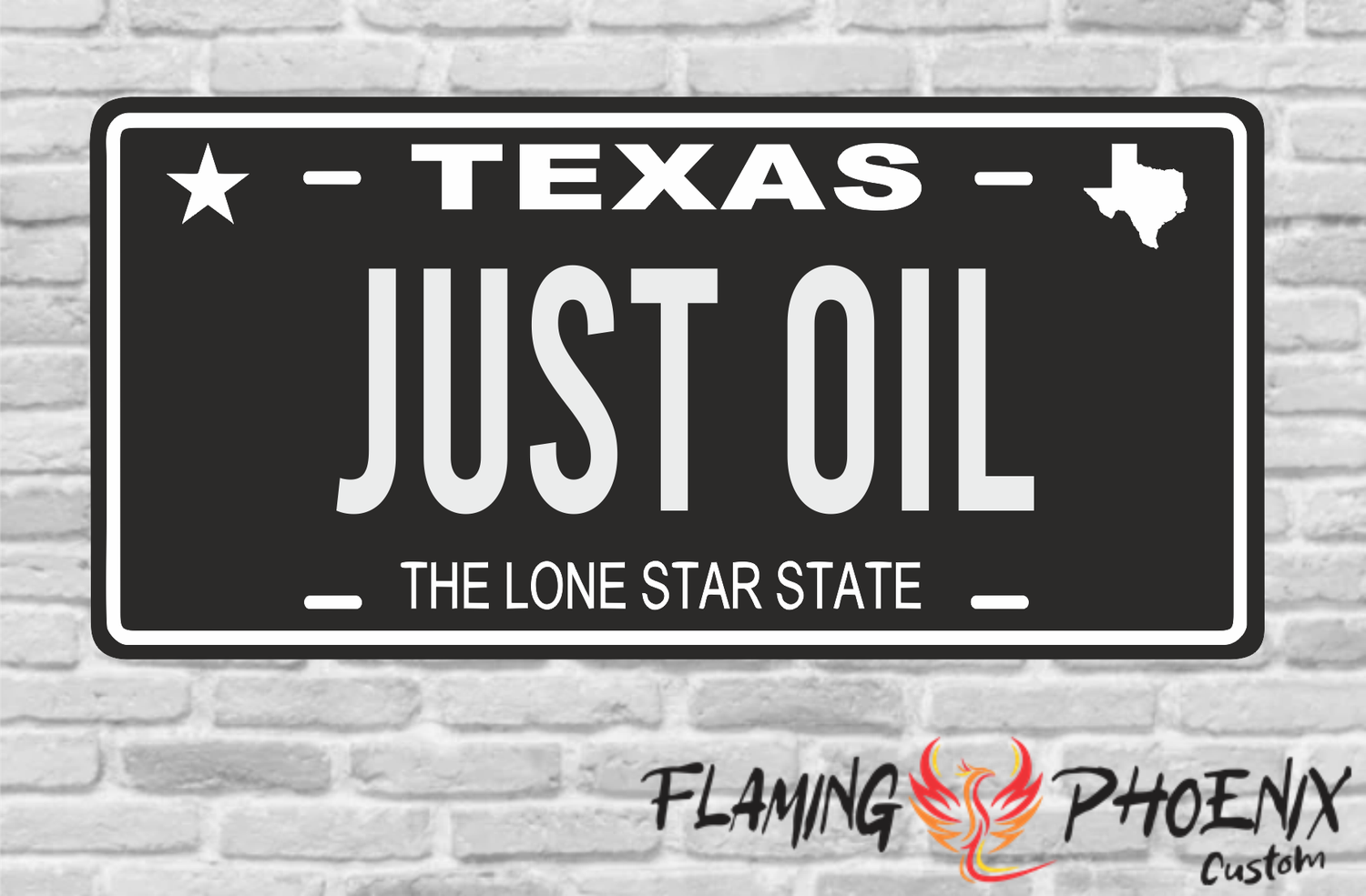 JUST OIL PLATE