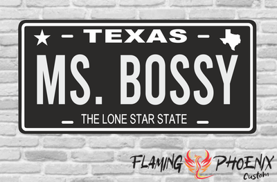 MS BOSSY PLATE