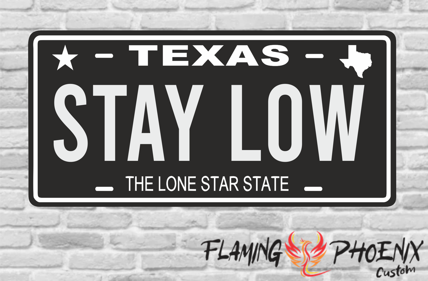 STAY LOW PLATE