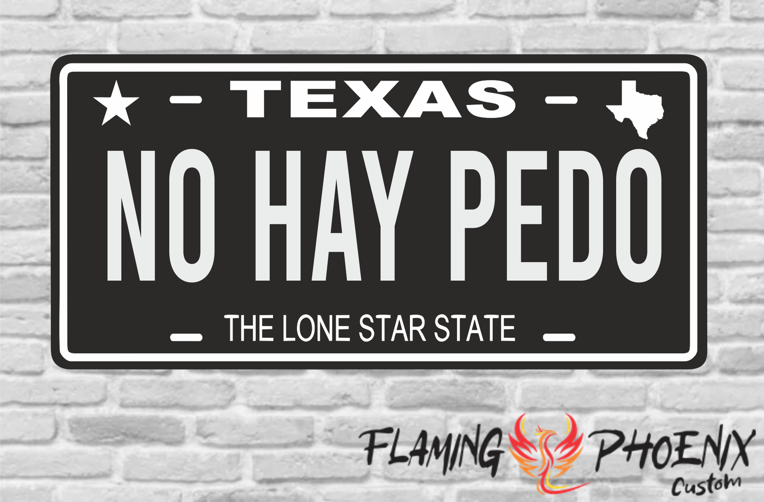 NO HAY PEDO PLATE