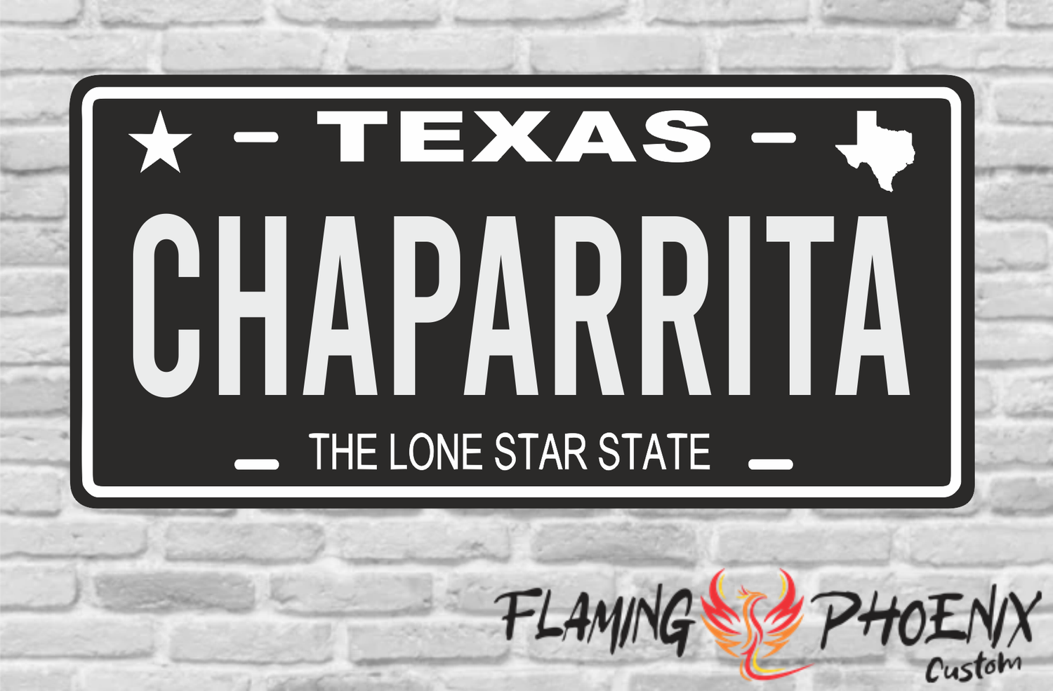 CHAPARRITA PLATE