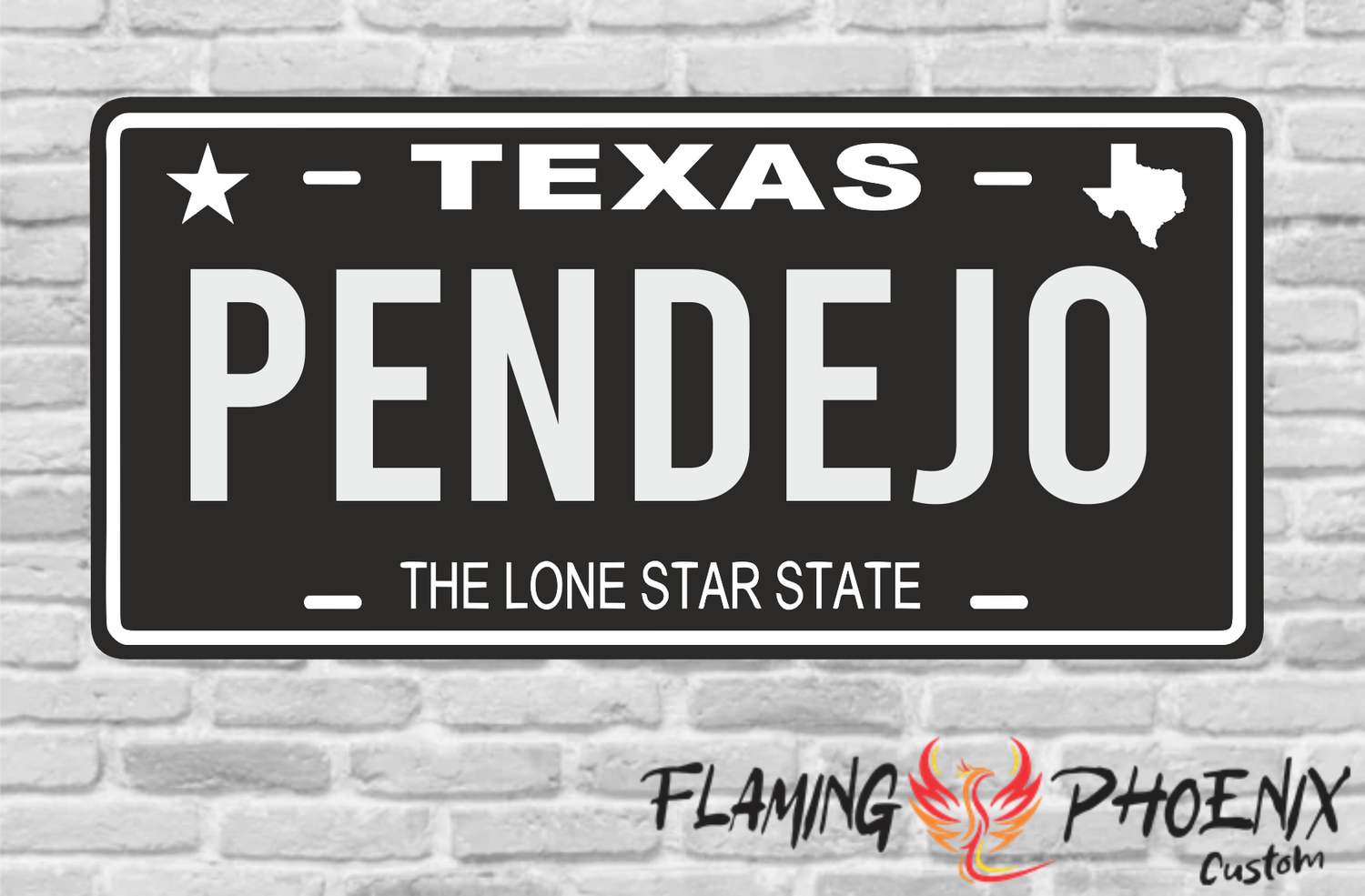PENDEJO PLATE