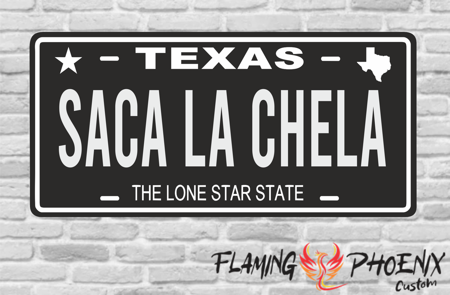 SACA LA CHELA PLATE