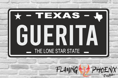 GUERITA PLATE