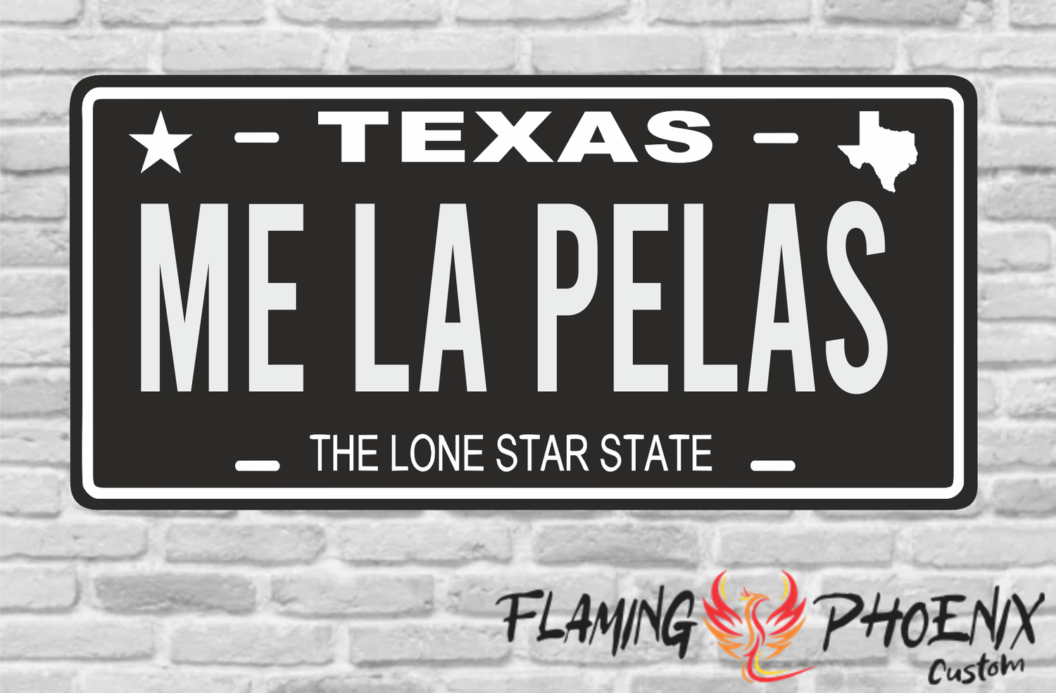 ME LA PELAS PLATE