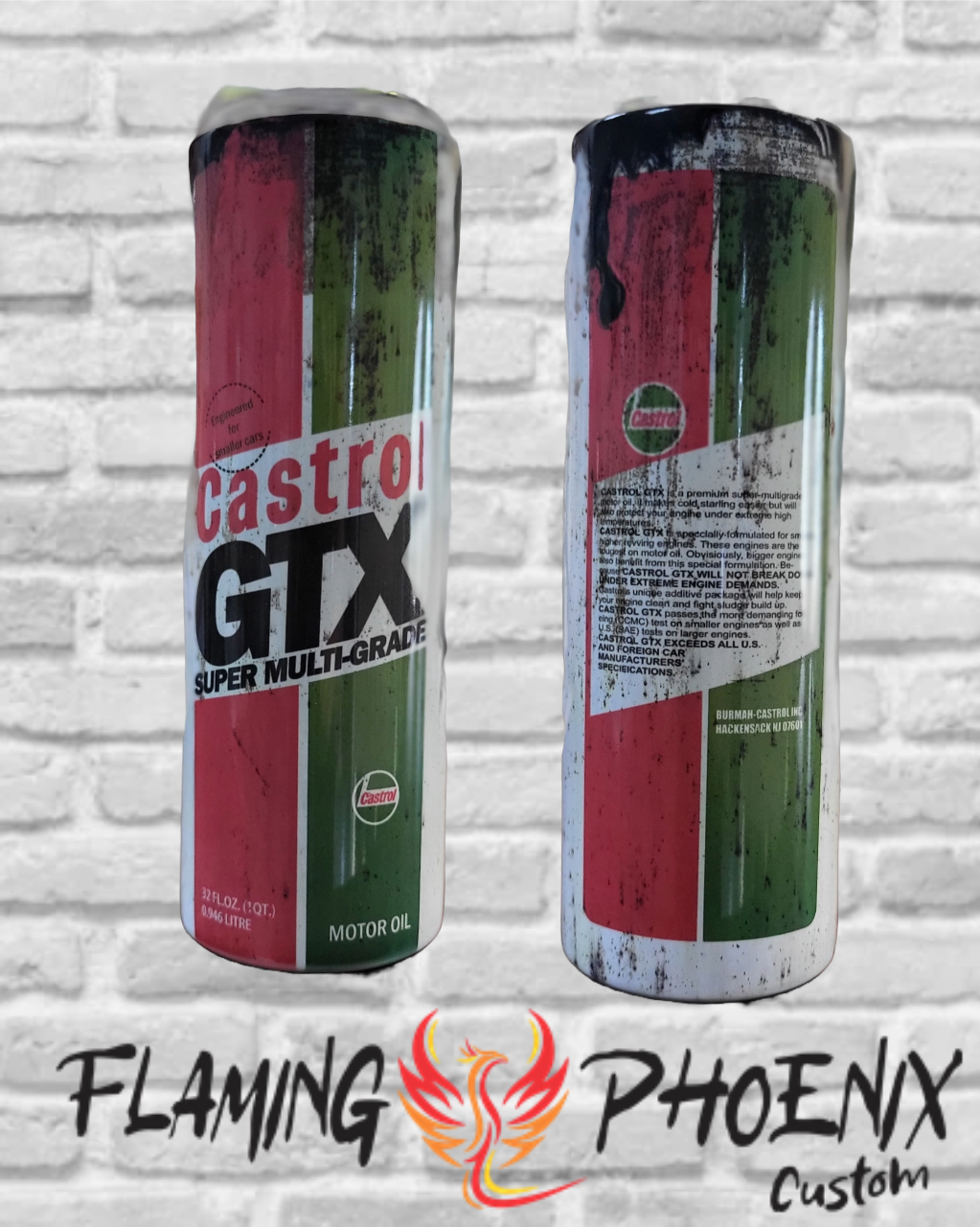 Castrol GTX Tumbler
