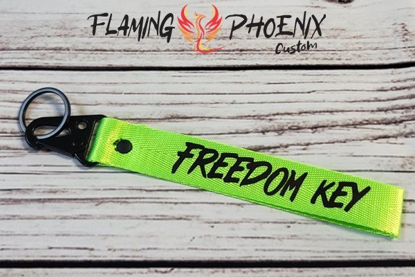 Freedom key keychain