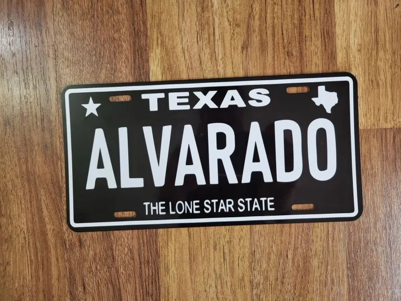 ALVARADO PLATE