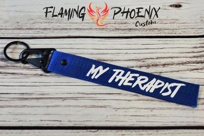 My Therapist keychain