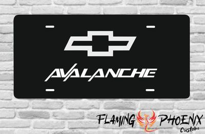 CHEVROLET AVALANCHE PLATE