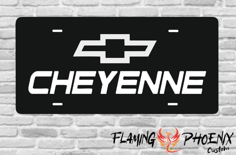 CHEVROLET CHEYENNE PLATE