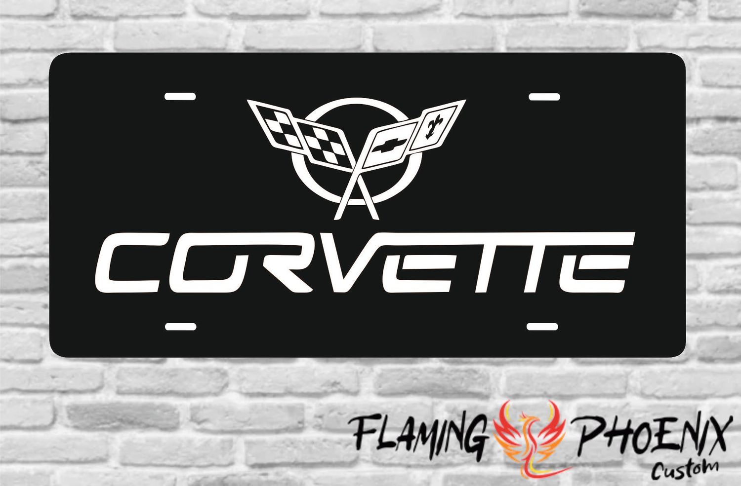CORVETTE PLATE