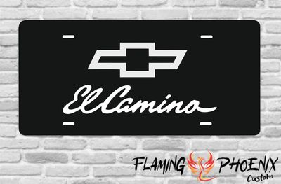 CHEVROLET ELCAMINO PLATE