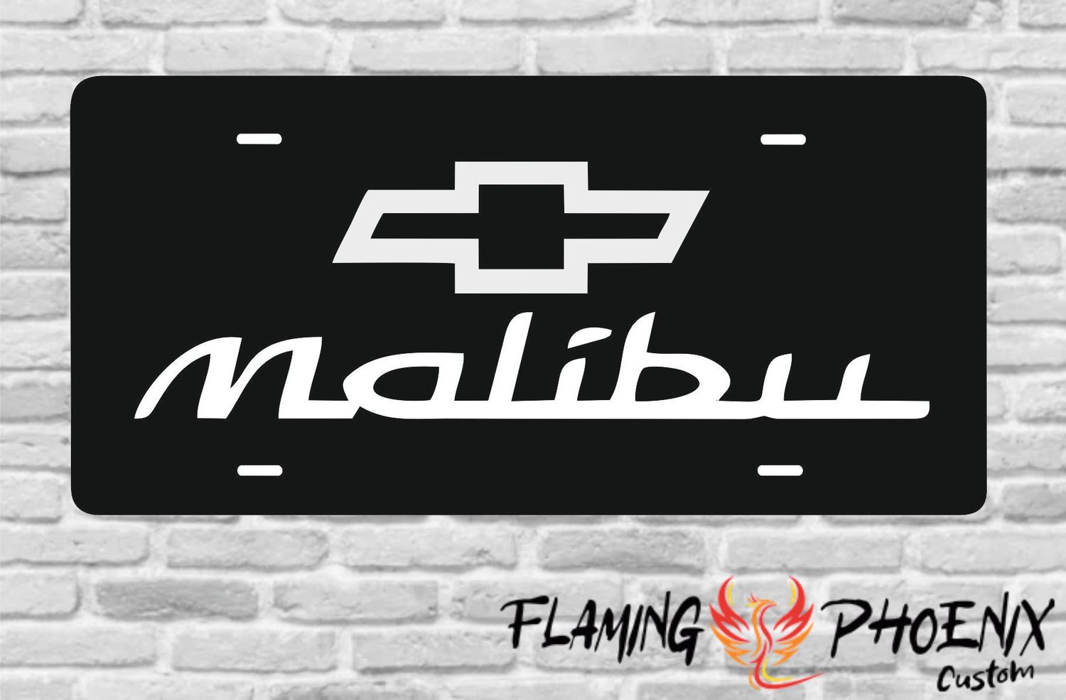 CHEVROLET MALIBU PLATE