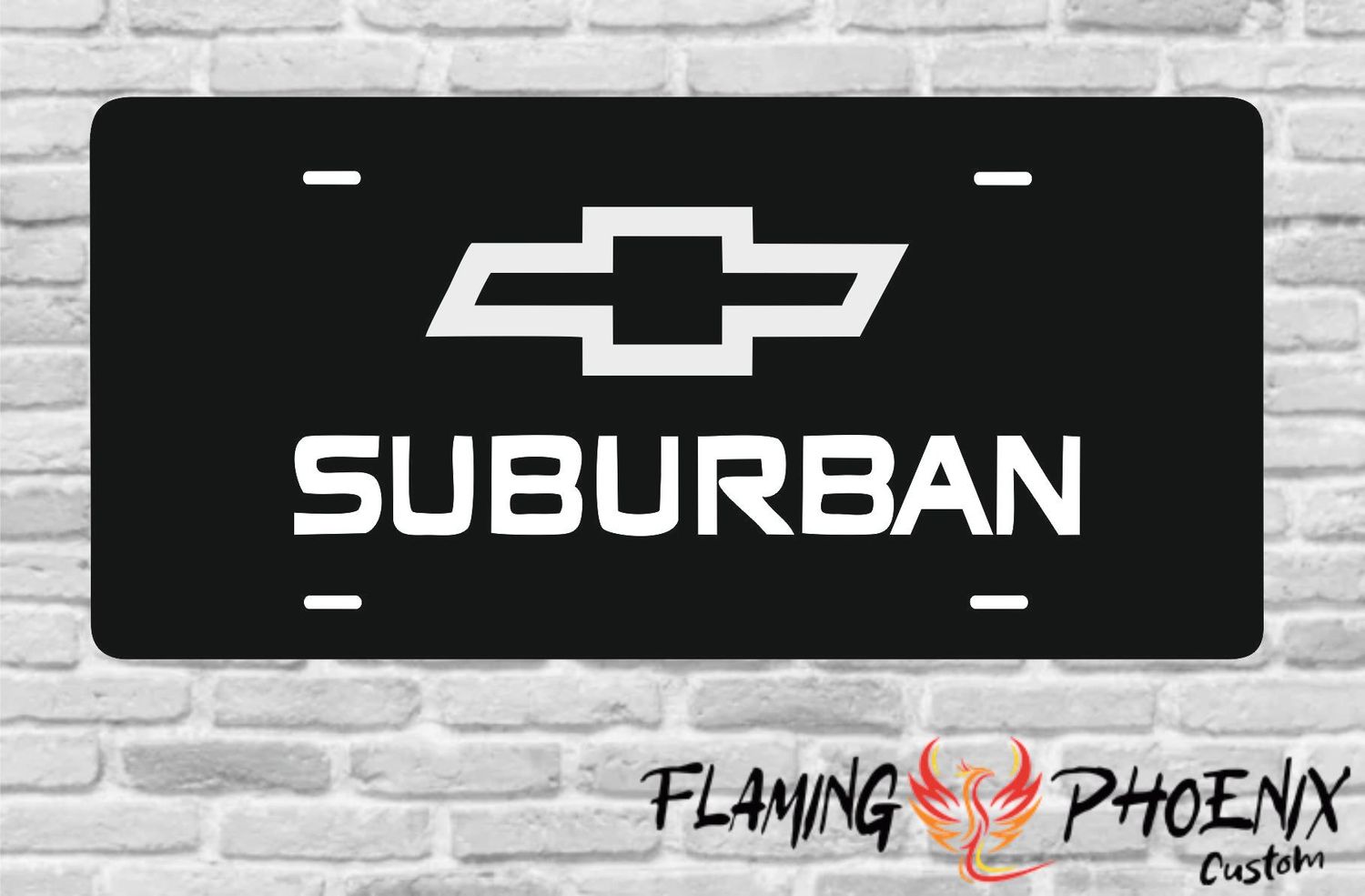 CHEVROLET SUBURBAN PLATE