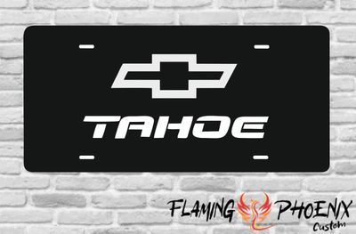 CHEVROLET TAHOE PLATE