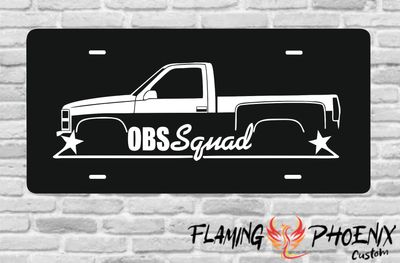 CHEVROLET OBS PLATE