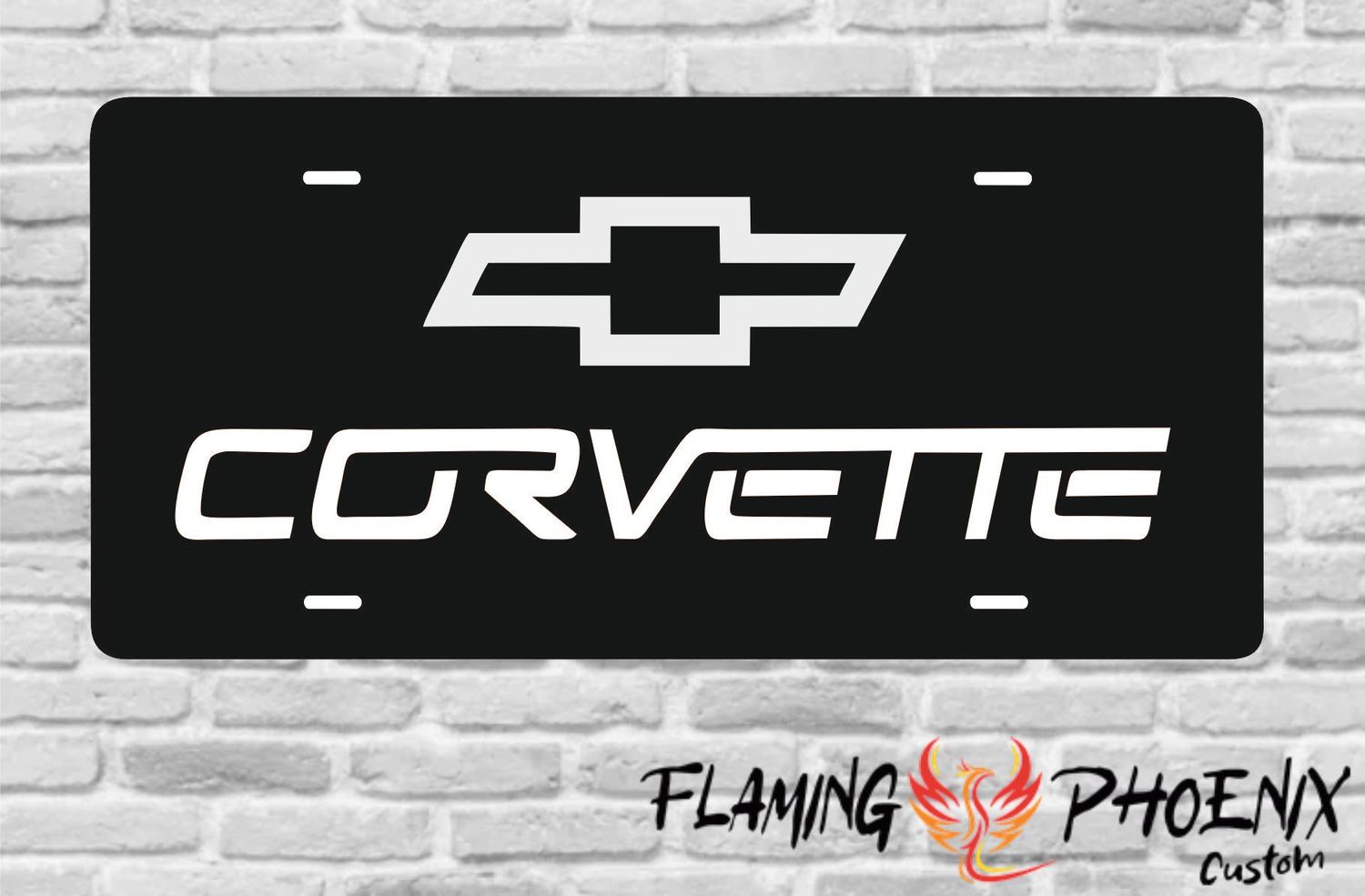 CHEVROLET CORVETTE PLATE
